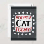 Cat Todayポストカードを採用 ポストカード (正面/裏面)