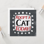 Cat Today Greeting Cardを採用 カード (正面/裏面インサイチュ)