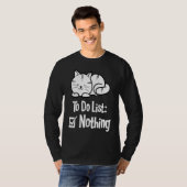 Cat Top Meow Kitty Funny Cats Mom And Cat Dad   6 Tシャツ (正面フル)