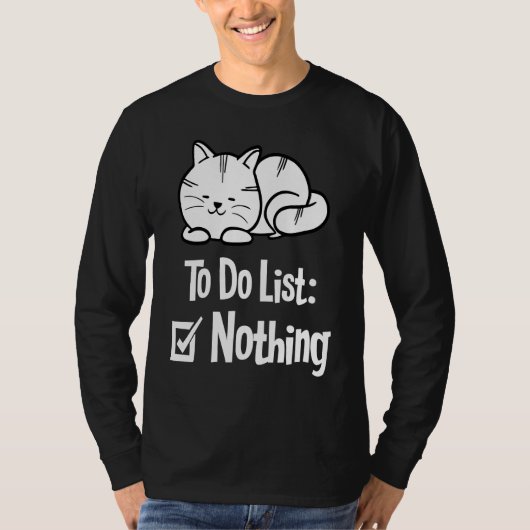 Cat Top Meow Kitty Funny Cats Mom And Cat Dad   6 Tシャツ (正面)