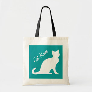 Cat tote bags Personalized pet name トートバッグ