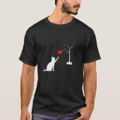 Cat Toy Valentine's Day Tシャツ (正面)