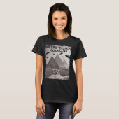 Cat UFOミーム- UFOsおもしろいを使用したCat Selfie Tシャツ (正面フル)