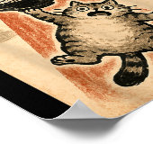 Cat Ufo Ramen Funny Japanese Anime Men Women Teen  ポスター (角)