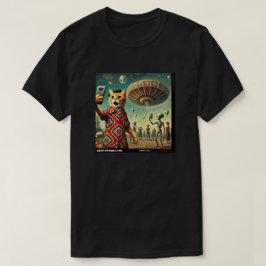 Cat UFO Selfie: Gift From The Kitten #01 Tシャツ