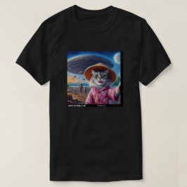 Cat UFO Selfie: Gift From The Kitten #02 Tシャツ
