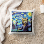 Cat UFO Selfie: Gift From The Kitten #03 クッション (ブランケット)