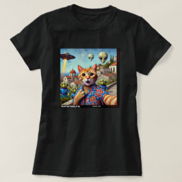Cat UFO Selfie: Gift From The Kitten #03 Tシャツ