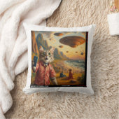 Cat UFO Selfie: Gift From The Kitten #06 クッション (ブランケット)