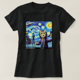 Cat UFO Selfie: Gift From The Kitten #06 Tシャツ