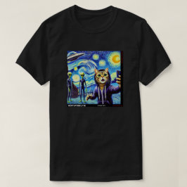 Cat UFO Selfie: Gift From The Kitten #07 Tシャツ