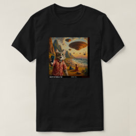 Cat UFO Selfie: Gift From The Kitten #09 Tシャツ