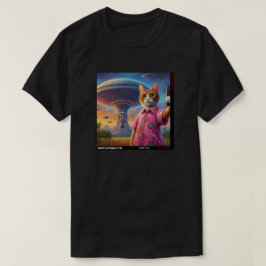 Cat UFO Selfie: Gift From The Kitten #11 Tシャツ