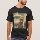 Cat UFO Selfie: Invasion / Herren Tshirt #1 Tシャツ (正面)