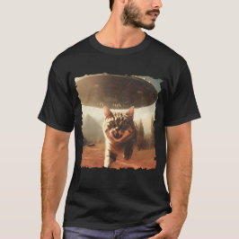 Cat UFO Selfie: Invasion / Herren Tshirt #3 Tシャツ