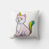 Cat Unicorn クッション (正面)