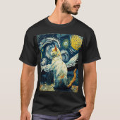  Cat Van Gogh - Cat Art Lover  Tシャツ (正面)