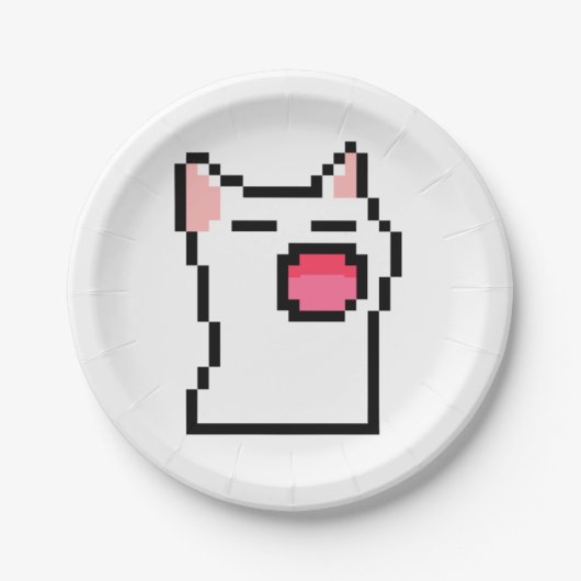 Cat w ペーパープレート (正面)