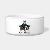 CAT WALK – Chic Cats Collection ボウル (正面)