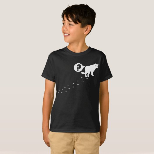 Cat_Walking Tシャツ (正面フル)