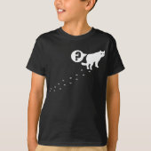 Cat_Walking Tシャツ (正面)