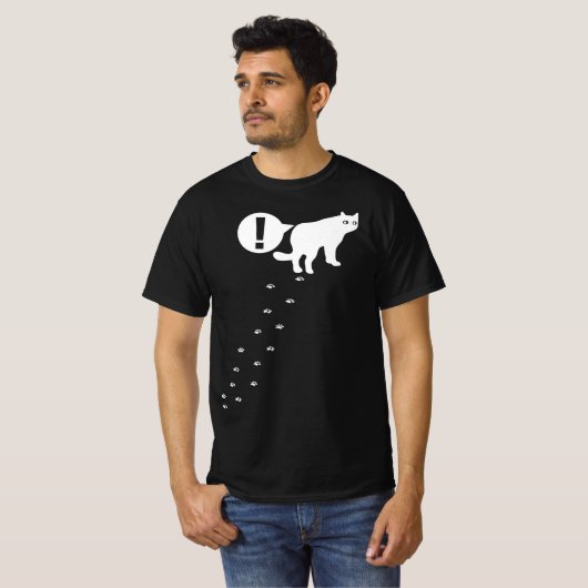 Cat_Walking Tシャツ (正面フル)