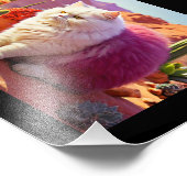 Cat Wall Art Decor フォトプリント (角)