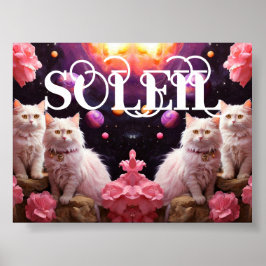 Cat Wall Art for Cat Lovers ポスター