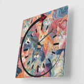 Cat Wall Clock スクエア壁時計 (傾斜)