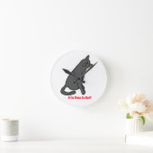 Cat Wall Clock ラウンド壁時計 (ホーム)