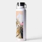 Cat Water Bottle – Stay Hydrated with Feline Charm ウォーターボトル (背面)