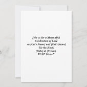 CAT WEDDING Save the Date招待状 招待状 (裏面)