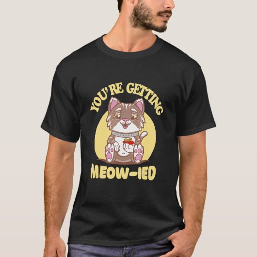 Cat Wedding Tシャツ (正面)