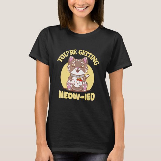 Cat Wedding Tシャツ (正面)