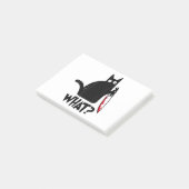 Cat What Funny Black Cat Shirt Murderous Cat With  ポストイット (アングル)