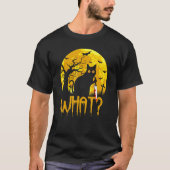Cat What Murderous Black Cats With Knife Halloween Tシャツ (正面)