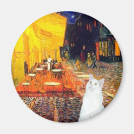 Cat (white SH) – テラスカフェ マグネット