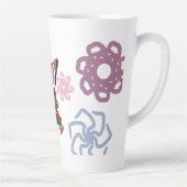 Cat winter  カフェラテマグ (右)