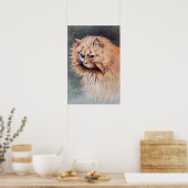 Cat with a Monocle, Louis Wain ポスター (キッチン)