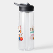 Cat With Apple-85242 ウォーターボトル (右面)