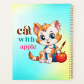 Cat With Apple-85242 プランナー手帳 (裏面)
