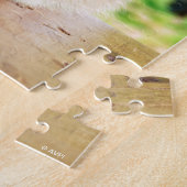 Cat With Glass of Wine ジグソーパズル (側面)