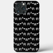 Cat With Paws絵文字ฅ^・ﻌ・^ฅ顔文字日本のCa Case-Mate iPhoneケース (裏面)