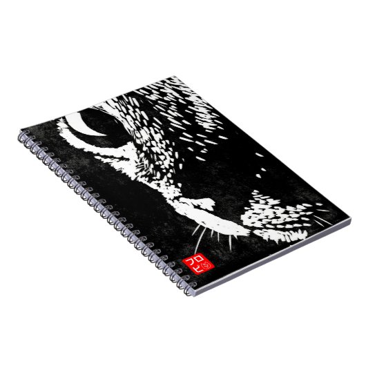 Cat with Pearl Earring ノートブック (右側)