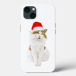 Cat with Santa's Hat Case-Mate iPhone Case iPhone 13ケース