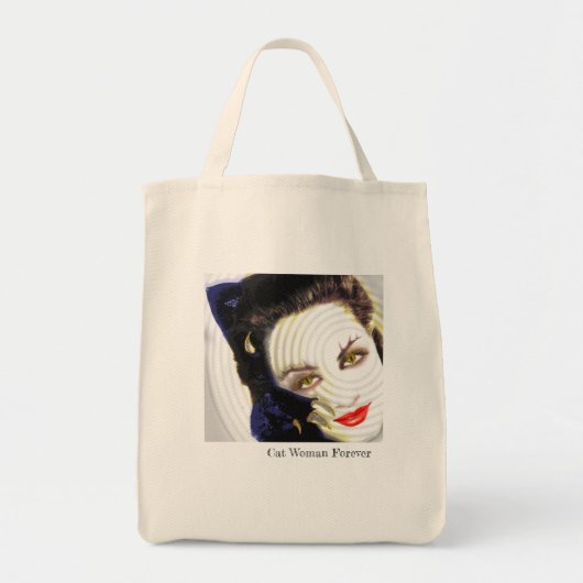 Cat Woman Tote Bag トートバッグ (正面)