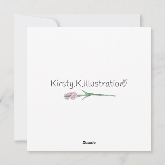 Cat Wreath  シーズンカード (裏面)