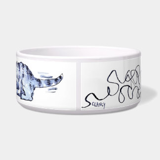 Cat Yarn Ceramic Pet Bowl ボウル
