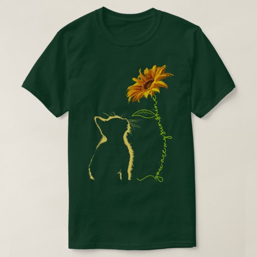 Cat You Are My Sunshine Cats  Tシャツ (デザイン正面)