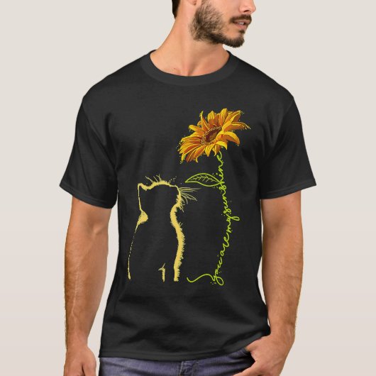 Cat You Are My Sunshine  Cats Tシャツ (正面)